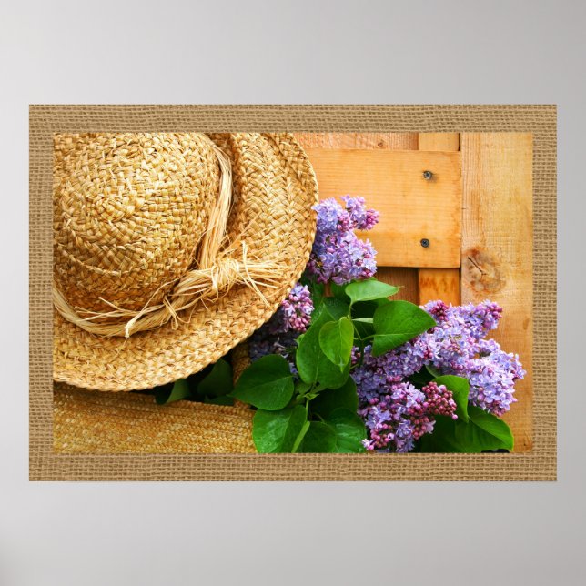 Poster Décor intérieur et affaires - Série Casquette pail (Devant)