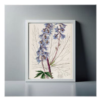 Décor maison en Delphinium gracieux