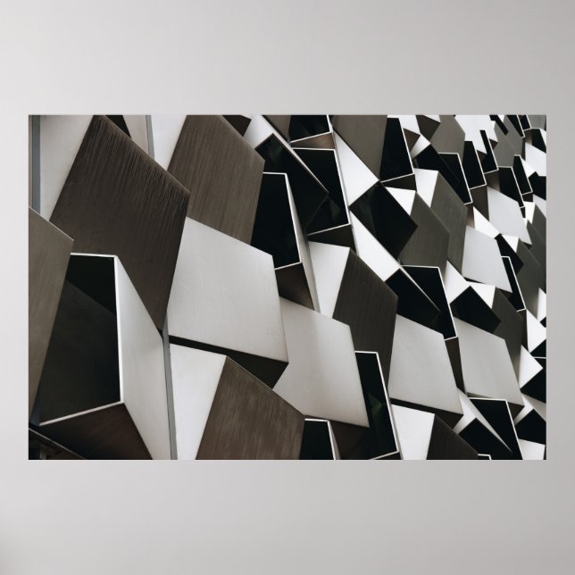 Poster DÉCOR MUR Brown ET NOIR (Devant)