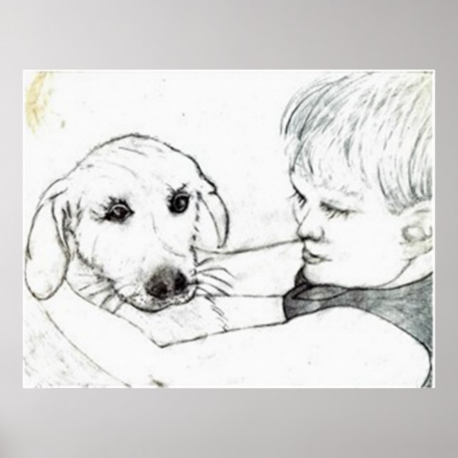 Poster Décor mural du vieux crayon de thym (Devant)