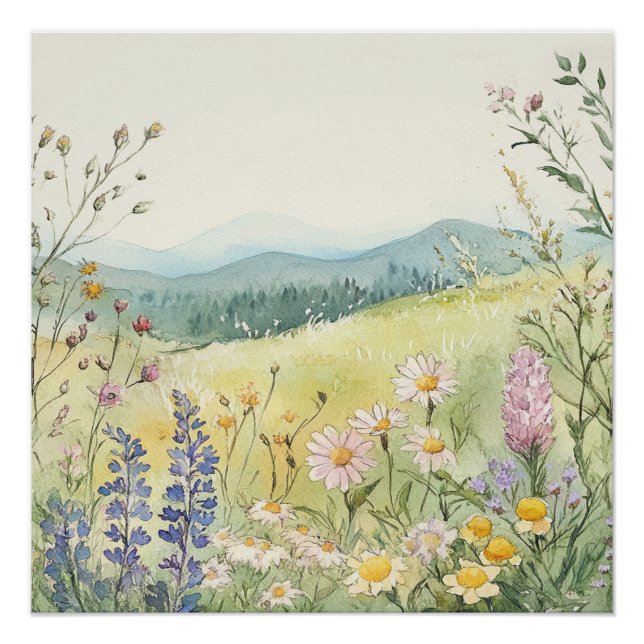 Poster Décor vintage (Devant)