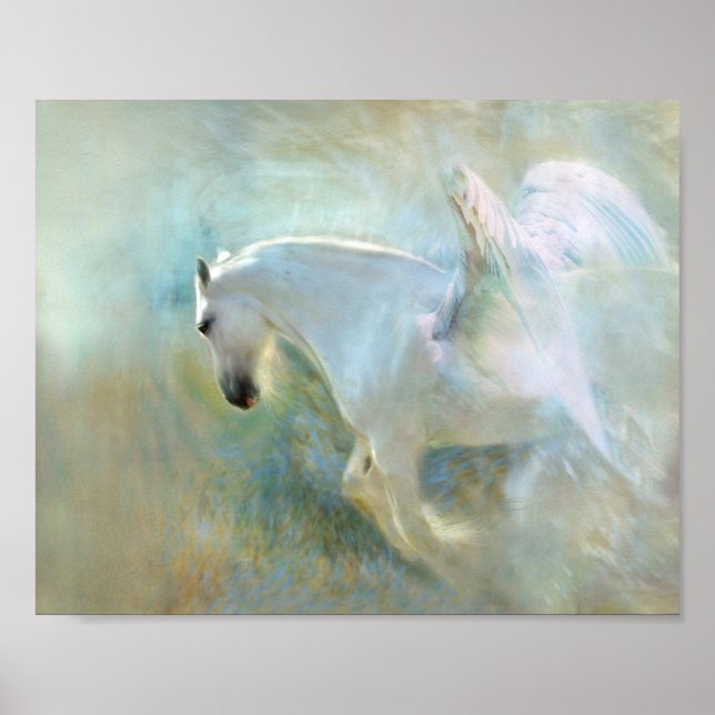 Poster Découpage Cheval Pegasus Étonnant (Devant)