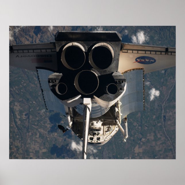 Poster Découverte de la navette spatiale (Devant)