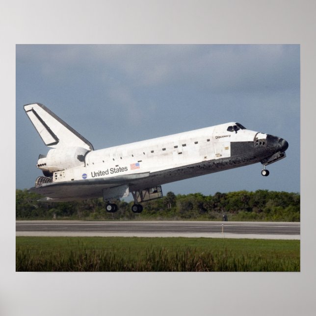 Poster Découverte de la navette spatiale (Devant)