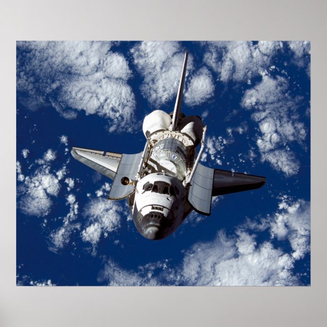 Poster Découverte de la navette spatiale (Devant)