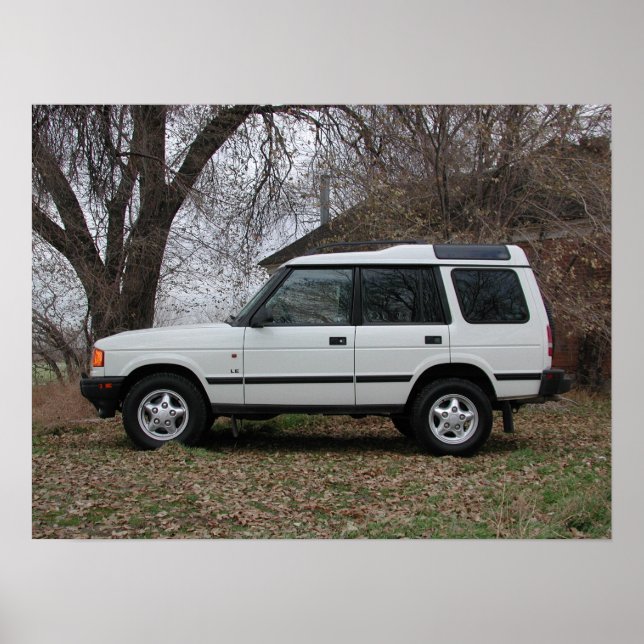 Poster Découverte de Land Rover (Devant)