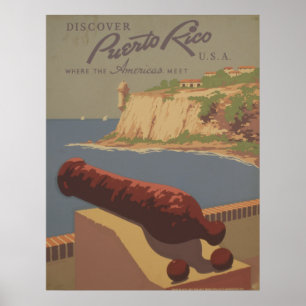 Poster Découvrez Porto Rico
