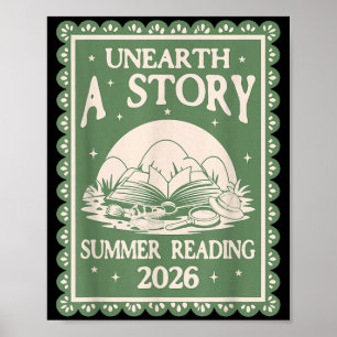 Poster Découvrez une histoire de lecture estivale 2026