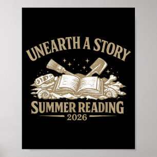 Poster Découvrez une histoire lecture estivale 2026 conce
