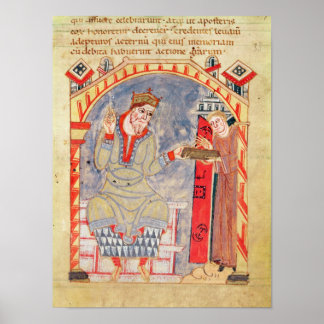 Poster Dédication à Charles le Bald, de