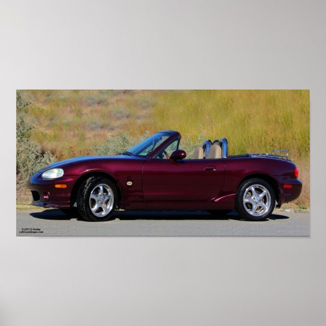 POSTER D'ÉDITION SPÉCIALE MIATA 2000 (Devant)