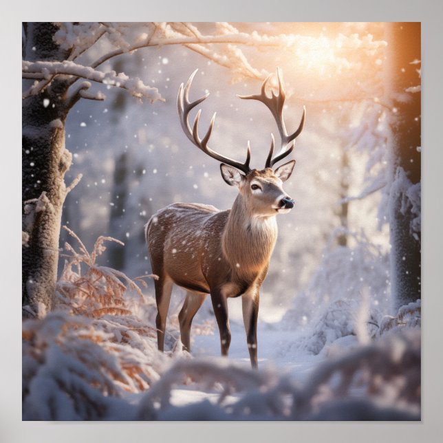 Poster Deer (Devant)