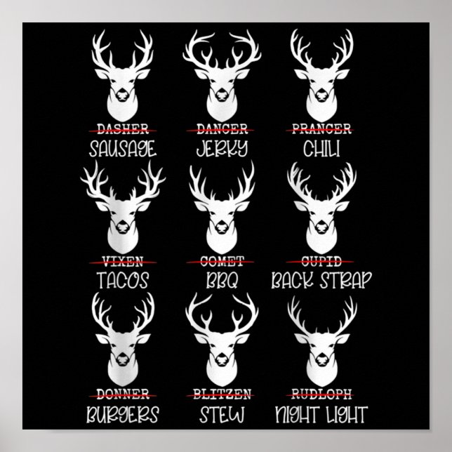Poster Deer Hunter Buck Amateurs Tous Shanta (Devant)