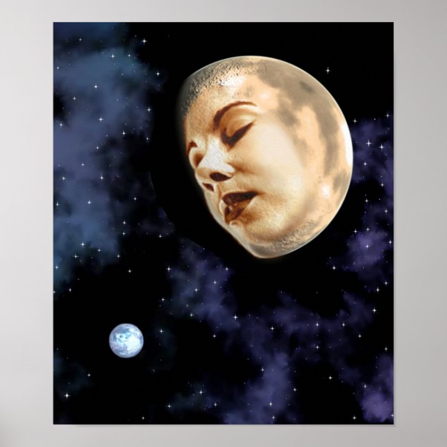 Poster déesse de lune (Devant)