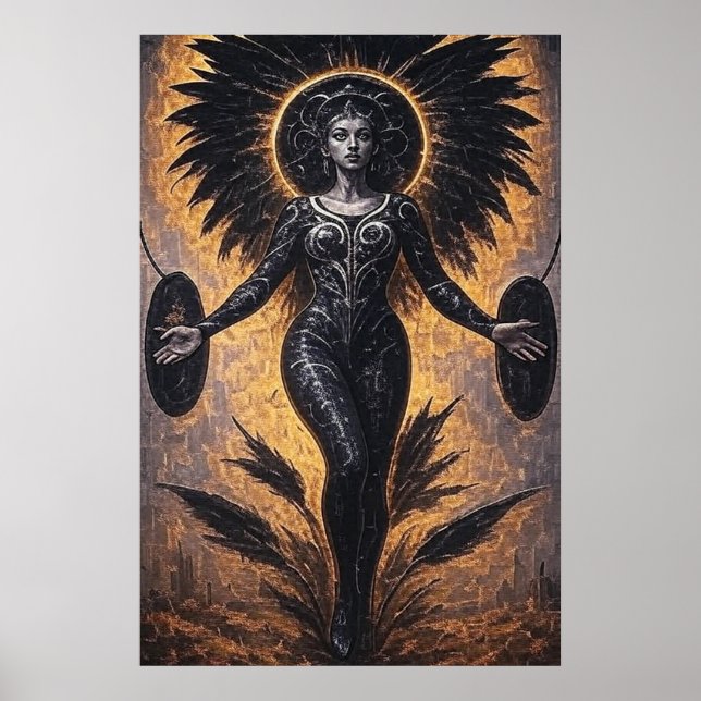 Poster Déesse des Ombres (Devant)