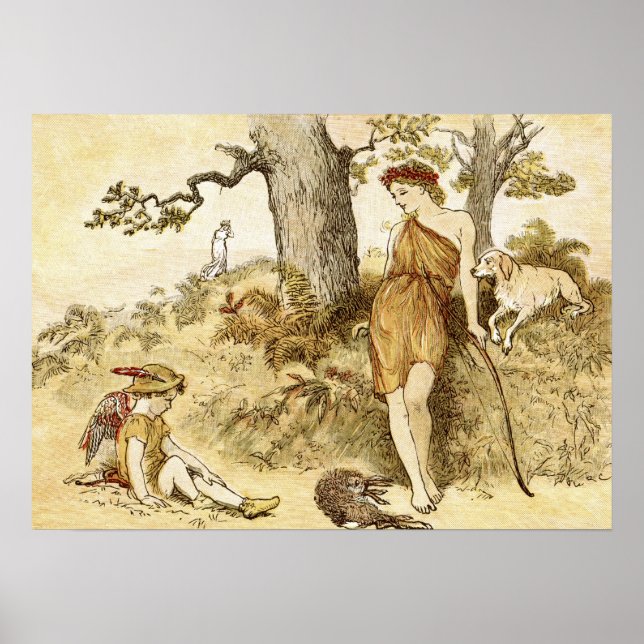 Poster Déesse Diana (Devant)