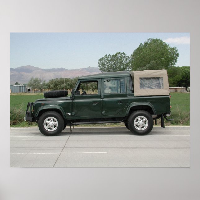 Poster Défenseur du Land Rover 110 (Devant)