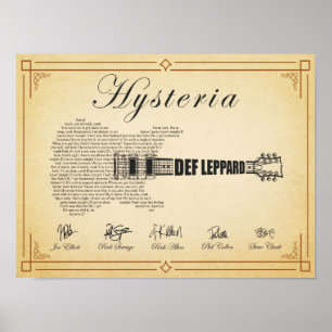 Poster Défenseur Leppard