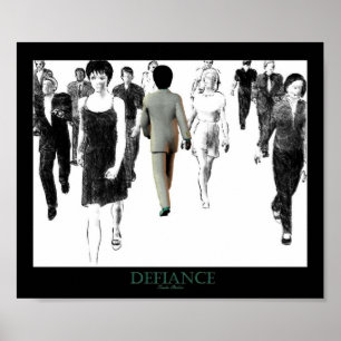 Poster Défiance White