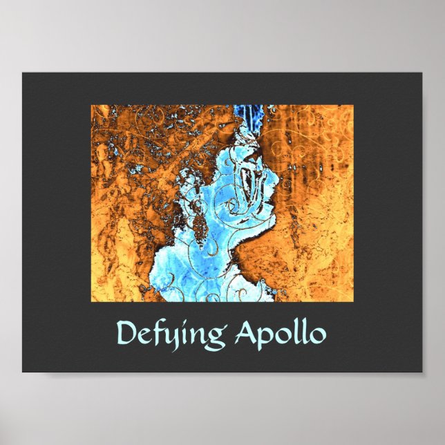 Poster Défier l'affiche d'Apollo (Devant)