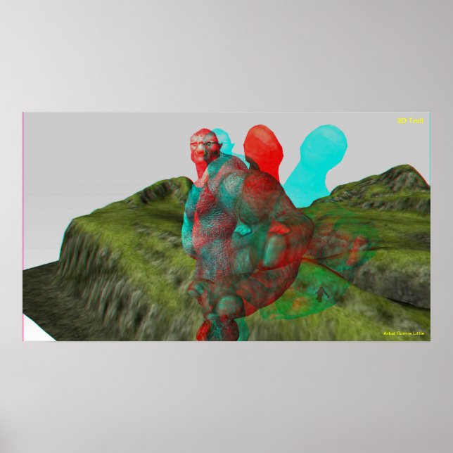 Poster Défilé 3D Rejoignez et touchez (Devant)