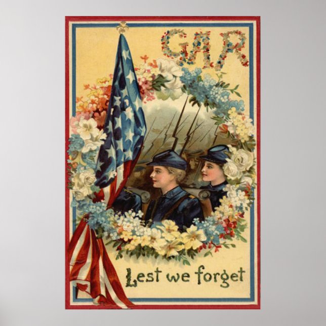 Poster Défilé de la Couronne du drapeau américain Mars Gu (Devant)
