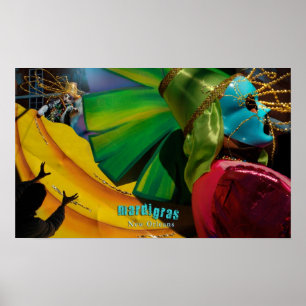 Poster Défilé de mardi gras