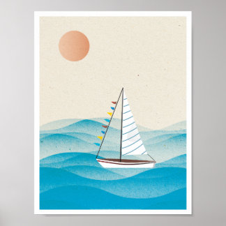 Poster Définir la voile