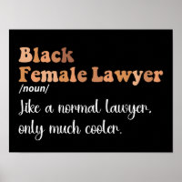 Définition d'avocate noire féminine drôle Femmes a