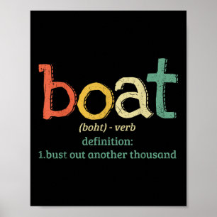 Poster Définition de bateau éclater un autre mille drôles