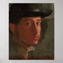Degas - Autoportrait (1857)