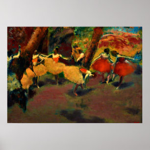 Poster Degas - Avant la performance