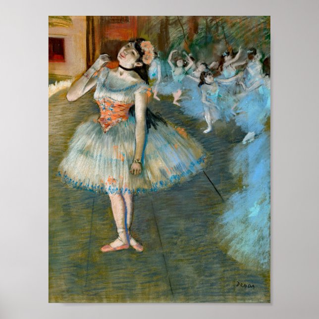 Poster Degas Ballet Star Peinture (Devant)