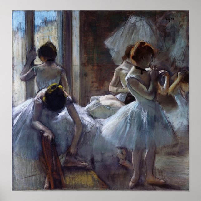 Poster Degas - Danseuses (Devant)