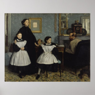 Poster Degas - La Famille Bellelli