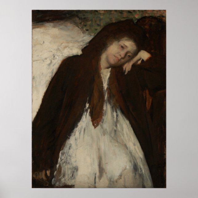 Poster Degas - Le Convalescent (Devant)