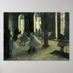 Poster Degas - Répétition De La Danse