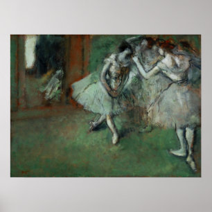 Poster Degas - Un Groupe De Danseurs