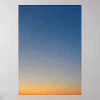 dégradé de soleil arrière - plan bleu orange ciel