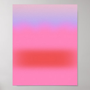 Poster Dégradé du rayonnement du coucher du soleil