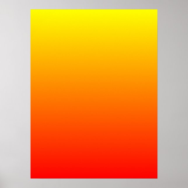 Poster Dégradé Ensoleillé (Devant)