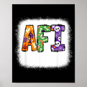 Poster Déguisements drôles d'Halloween Afi pour hommes as