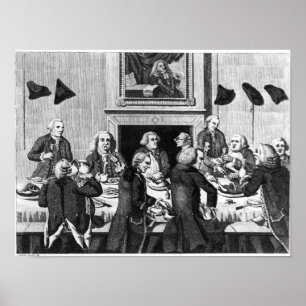 Poster Dégustation, 1782