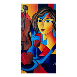 Poster Déjeuner avec des Couleurs