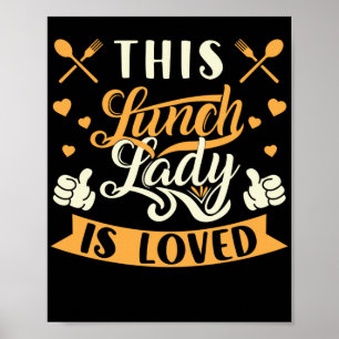 Poster Déjeuner Dame Cette Déjeuner Dame Est Amoureux Déj