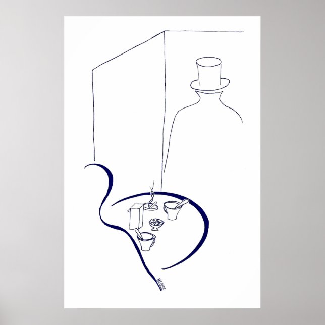 Poster Déjeuner du matin (Devant)