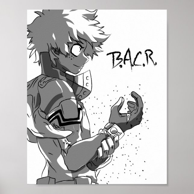 Poster Deku (Devant)