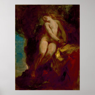Poster Delacroix - Andromède