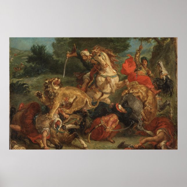 Poster Delacroix Art (Devant)