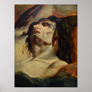Poster Delacroix - Étude Pour Dante Et Virgile